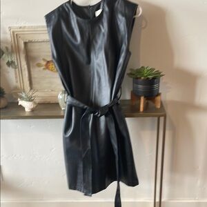 Elegant Black Sleeveless Dress